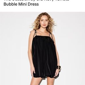 Old Navy Elegant Black Mini Dress